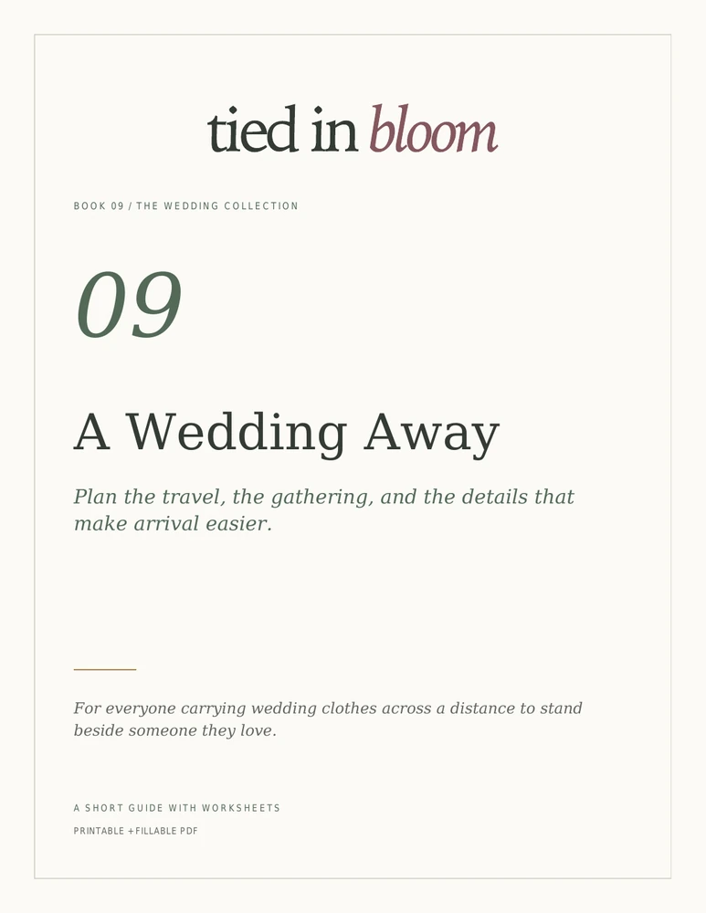 Cover of A Wedding Away