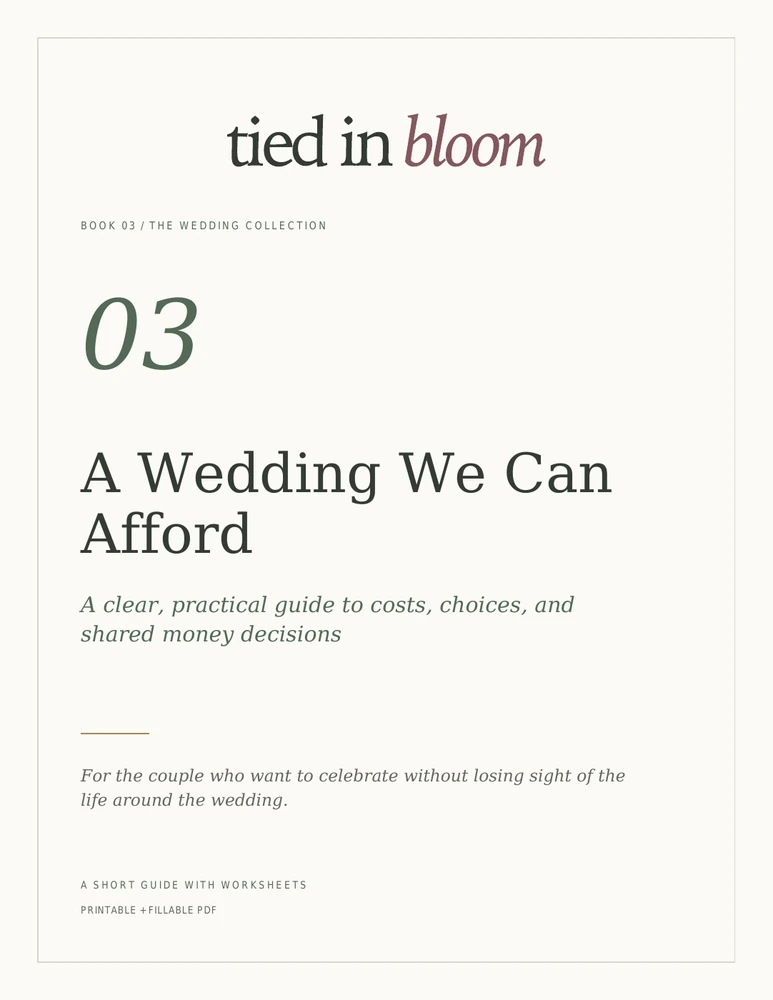 Cover of A Wedding We Can Afford