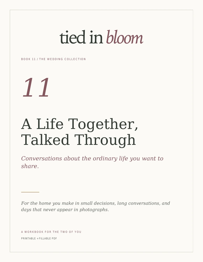 Cover of A Life Together, Talked Through