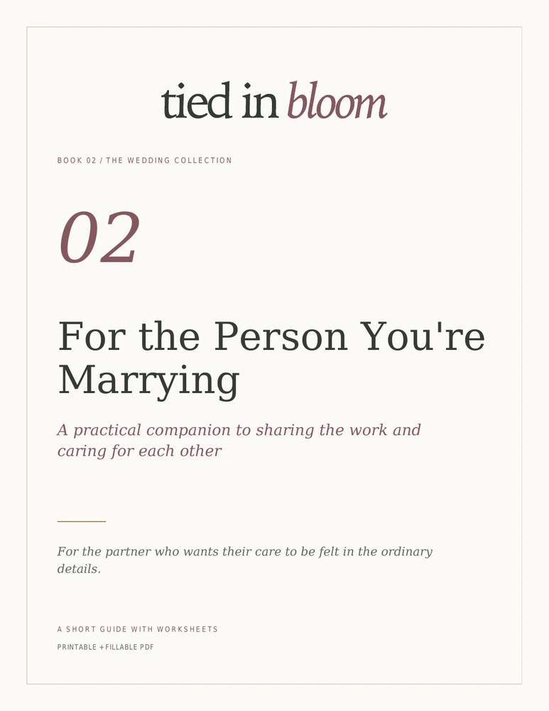Cover of For the Person You're Marrying