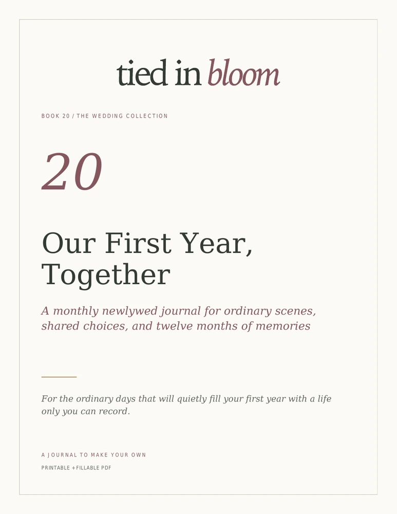 Cover of Our First Year, Together
