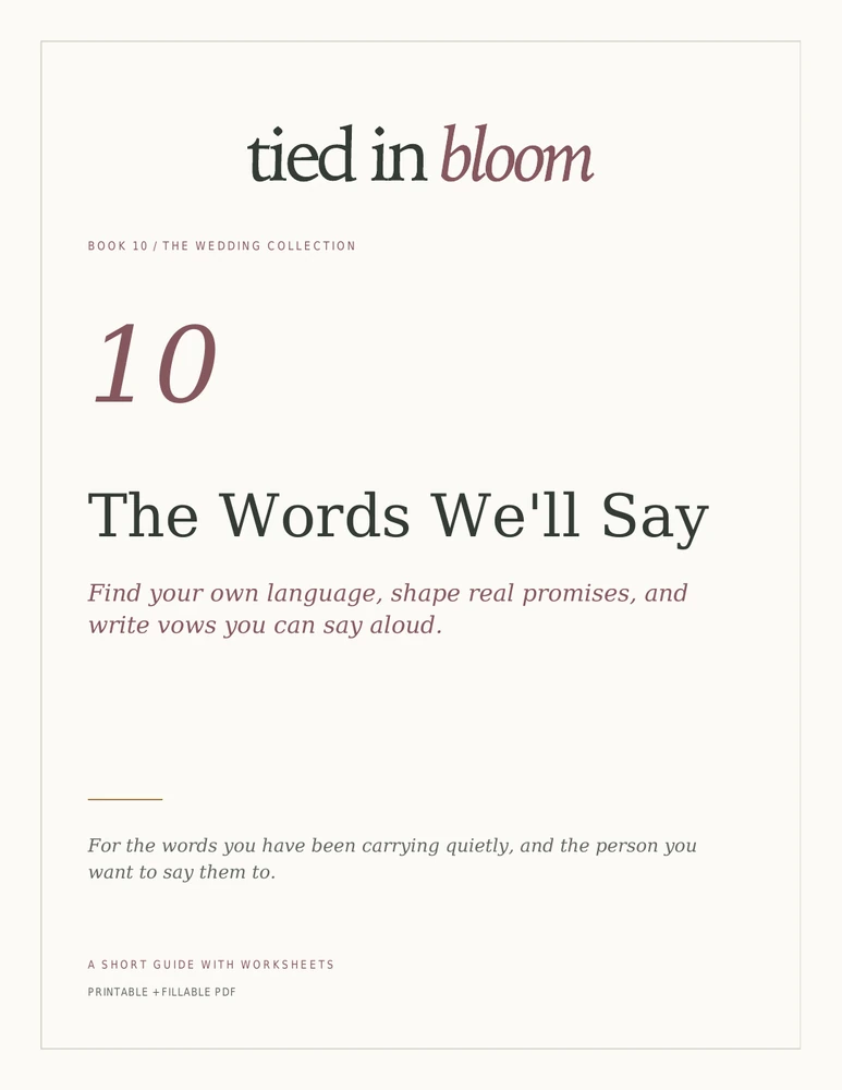 The Words We'll Say